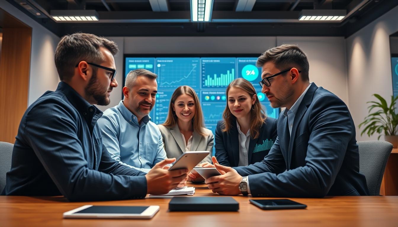 Business data analysis and visualization systems